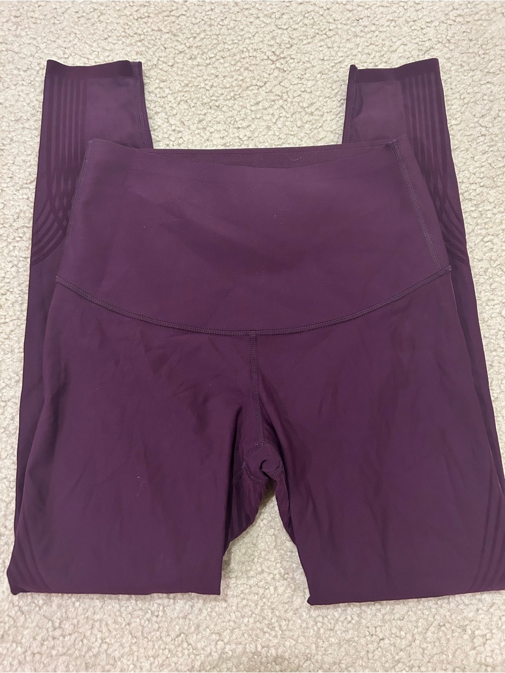 Fanka Reversible Sculpt Lift and Curve Compression Leggings Midnight Plum - Picture 4 of 6